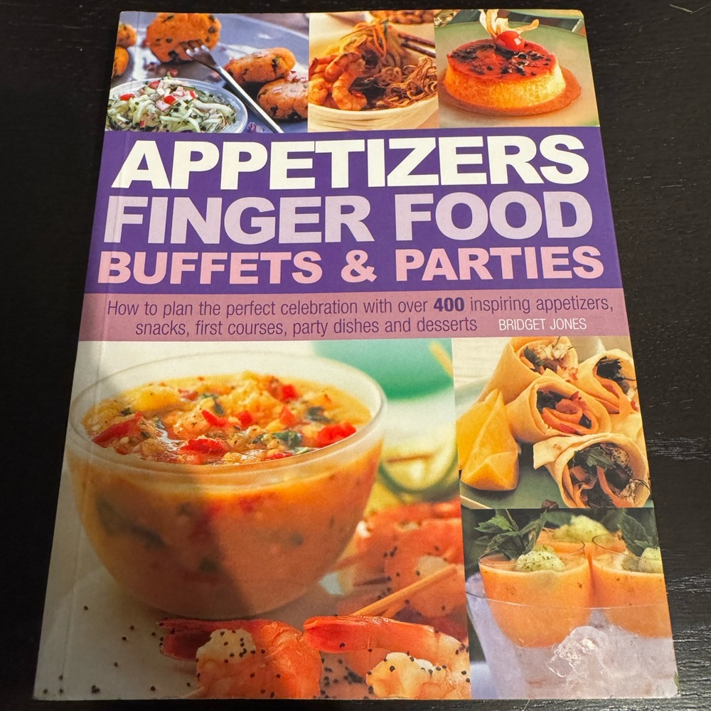 Appetizers Finger Food Buffets & Parties Cookbook